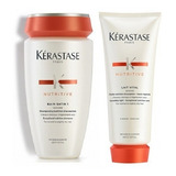 Kérastase Shampoo Bain Satin 1 + Acondicionador Lait Vital 