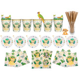 Kit Cotillon Cumpleaños Infantil Animalitos Selva Zoológico