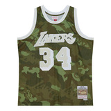 Mitchell And Ness Jersey Lakers Shaquille O´neal 96 C Ggc