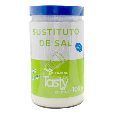 Sustituto De Sal Sin Sodio 105 G Tasty Para Cocinar | MercadoLibre