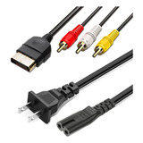 Cable Av De 6 Pies Y Cable De Alimentacion De Ca De 5 Pies 