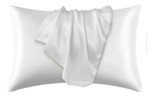 Funda Almohada Satin Saten Tipo Seda Set X2 Unids