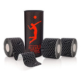 Flexu Super Saver Paquete De 3 Rollos De Vendas Para Kinesio