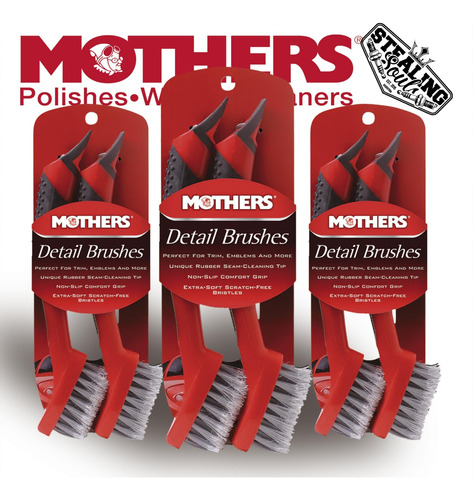 Mothers® | Detail Brushes Set | Cepillo / Pincel Detallado
