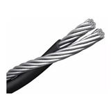 Cable 1+1 De Acometida Calibre 6 En Aluminio 50 Mts