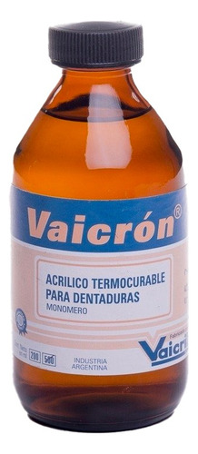 Vaicron Monomero Acrilico Termocurable 500cc Vaicril Dental