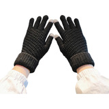 Guantes Antideslizantes Para Pantalla Táctil (bk) Warm Glove
