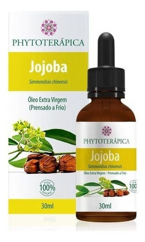 Óleo Vegetal Jojoba + Rosa Mosqueta 30ml  Phytoterapica 