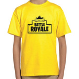 Camiseta Camisa Infantil Fortnite Battle Royale Jogo