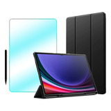 Case Smart + Película Para Galaxy Tab S9 Plus Tela 12.4