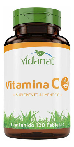 Vidanat Vitamina C Suplemento Alimenticio 120 Tabletas