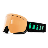 Antiparras Ombak Nuqui Ski Snowboard Black Orange Unisex 