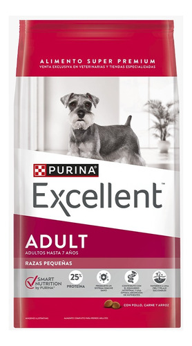 Alimento Balanceado Perro Excellent Adult Small Breed 3kg