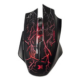 Mouse Gaming Gamer Con Luz Usb Xtech Xtm-510 - Otec Color Negro