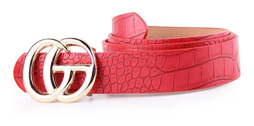 Cinturón Mujer Shelly Rojo Carven