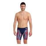 Traje De Baño Hombre Swim Jammer Marbled Arena