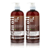 Shampoo Y Acondicionador Argan Oil De Artnaturals 473ml C/u