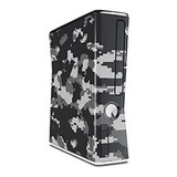 Wraptorcamo Digital Camo Gray Skin Para Xbox 360 Slim