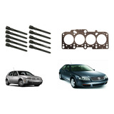 Kit Junta Tapa De Cilindro + Bulones Vw Golf Mk4 Bora 1.8t