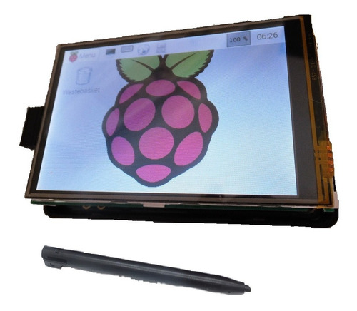 Pantalla Lcd Tft 3.5 Pulgadas Táctil Para Raspberry Pi 3, Pi 3 B+ Plus, Pi 2 Touchscreen Display A Color Envío Gratis