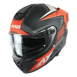 Capacete Axxis Hawk Evo Sv Ixil B15 Red Matte Fxm