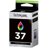 Sin Lexmark 37 Color Retorno Prog Cartucho De Impresión