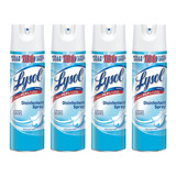 4 Pack Lysol Desinfectante 475g Elimina 99% Virus Y Bacteria