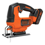 Sierra De Calar Black+decker Inalámbrica, Cargador Y Batería