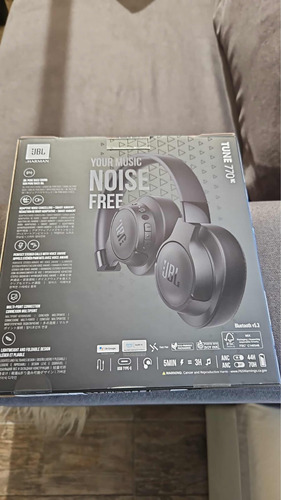 Auriculares Jbl Noise Free Bluetooth Originales!!! Tune 770