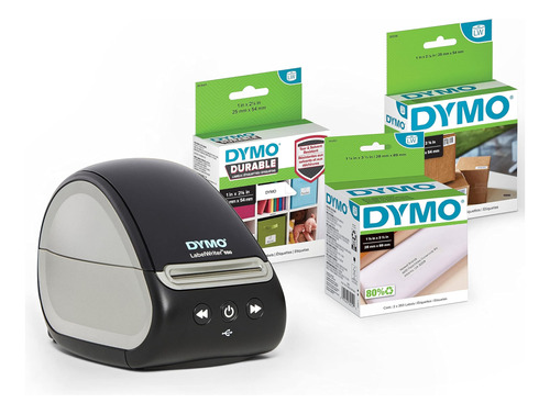Paquete De Impresora De Etiquetas Dymo Labelwriter 550, Fabr