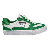 Tenis Guess Dama Originales Verde Y Blanco