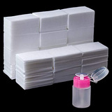 Kit Limpieza Uñas Gel: 1000 Toallitas, Dispensador, Removedo