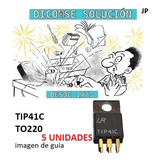 Tip41c Tip41 Npn  6amp? 100v 65w   To220 Motorola X 5 Unidad