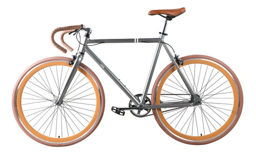 Bicicleta Fixie Rodada 700c, Raia-nari, Gris