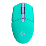 Mouse Gamer Inalambrico Logitech G305 Ligthspeed Menta Color Mint