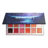 Sombra De Ojos F De 18 Colores Sky Pearl Matte Fine Glitter