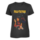 Camiseta Pulp Fiction, Playera Tarantino Mia Wallace