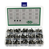 Caja De Transistores Portátil 2n222/c945/ S8550/ Kit S8050/s