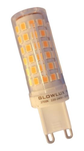 Lampara Bipin Led G9 220v 4w Luz Calida 2700k Glowlux E A