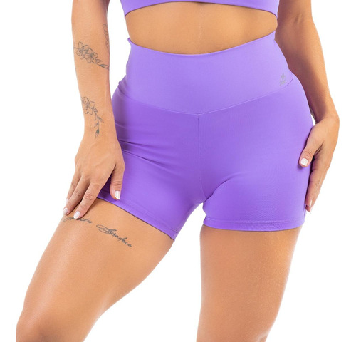 Short Legging Musculação Cintura Alta Feminina Modeladora