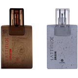 Kit Lattitude - Origini + Expedition Perfumes Masculino -2un