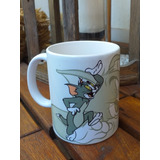 Taza Tom Y Jerry Dibujito Cerámica Importada