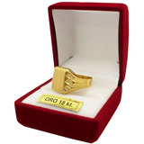 Anillo Oro 18k Hombre - Mujer 3 Gr Grabado S/cargo