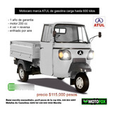 Motocarro Carga Atul Gem Cargo 