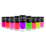 Esmalte Anita Coleção Neon 9 Unidades 10ml