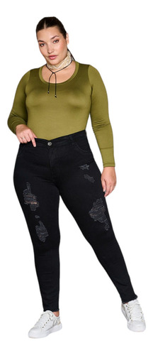 Jeans Cenitho Plus Size Varios Colores Moda Talles 46 Al 54 