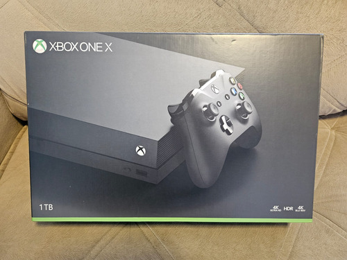 Microsoft Xbox One X 1tb + 2 Jogos + Headset Chat Original