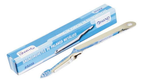 Sacacorchetes De Palanca Metal Hand # A2138 Color Plateado