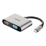 D-link Cable Adaptador Usb C A Hdmi Y Vga  Usb Tipo C 3.0 Th