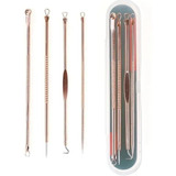 Set 4 Removedor Extractor Comedones Puntos Negros Espinillas